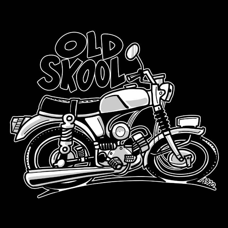 0897 Moped 50ccm ALTE SKOOL