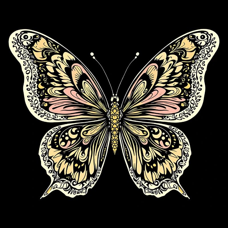 Boho Schmetterling