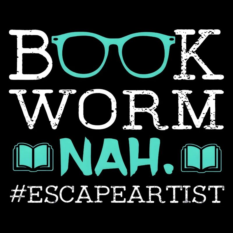 Bookworm Escape Artist - Funny Reader