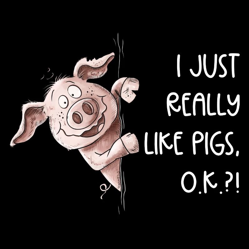 J’aime vraiment les cochons Cochon Cochon