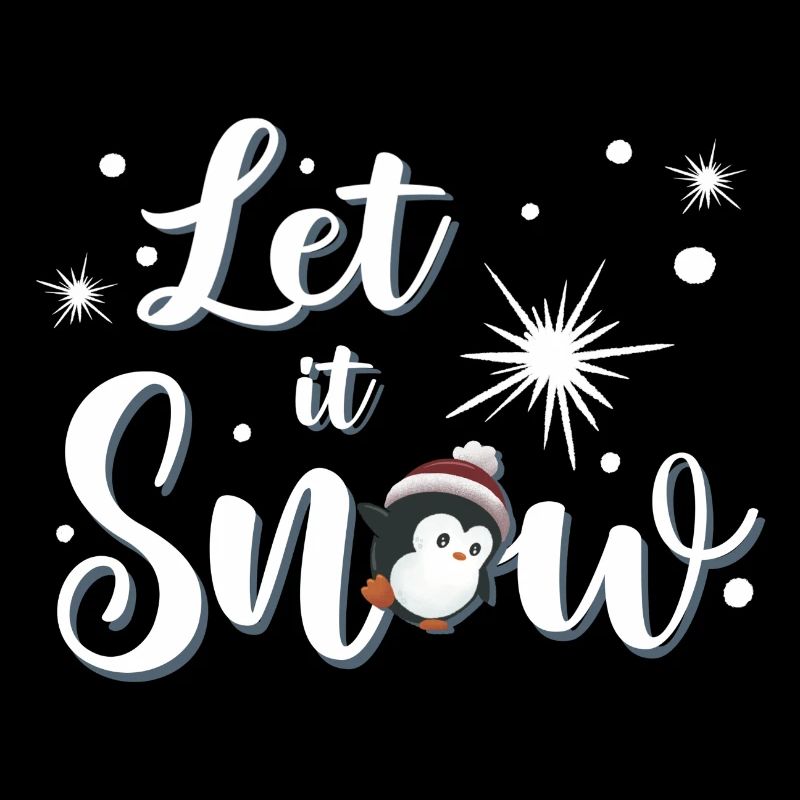 Let It Snow Pinguin
