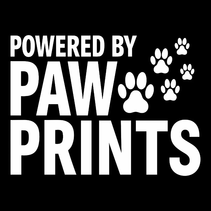 Powered By Paw Prints Hundeliebe Statement