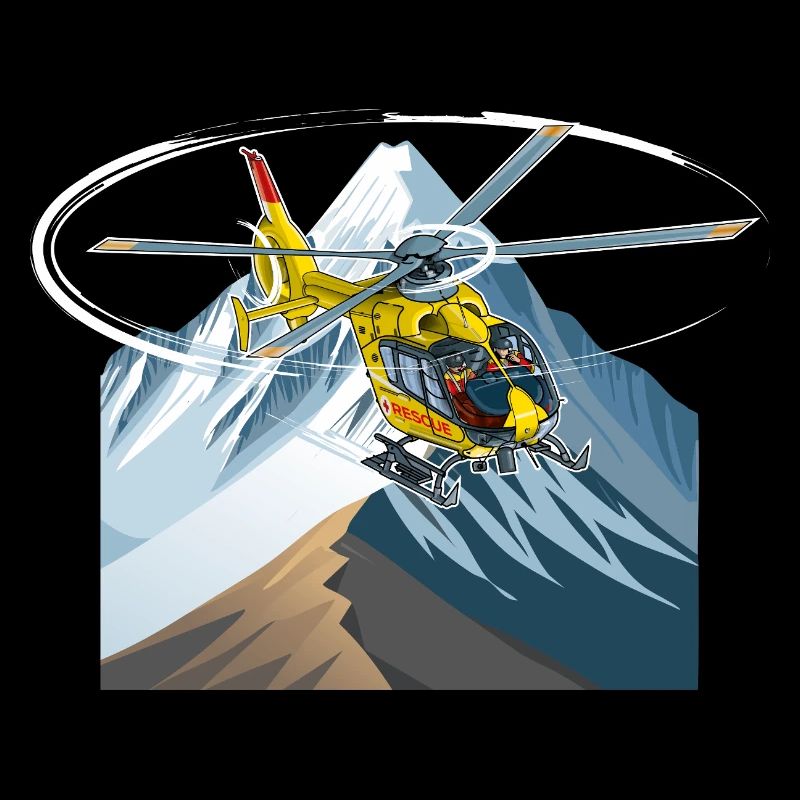 Hélicoptère en approche