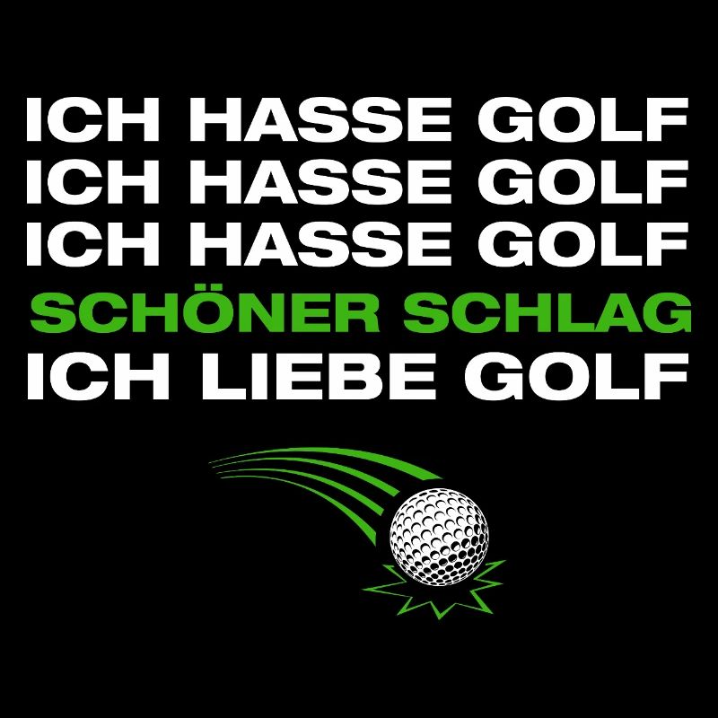 I love golf golfer golfing