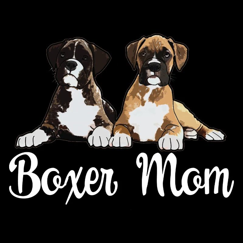 Boxer Chien Boxer Maman
