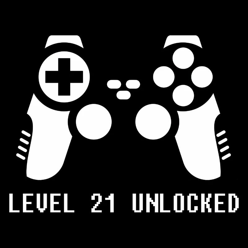 21. Geburtstag Gamer Zocker