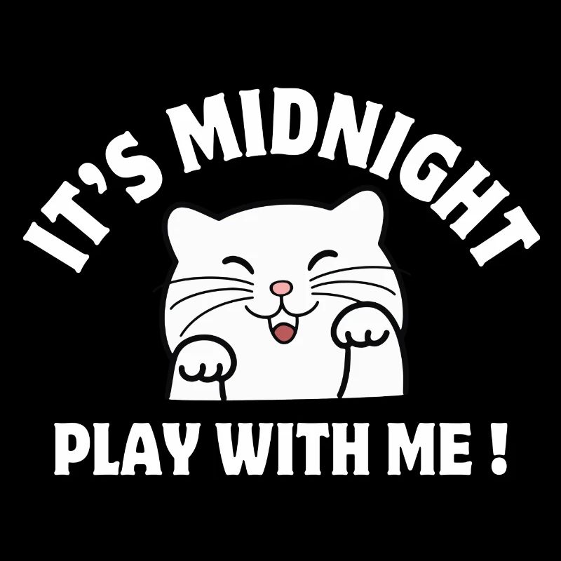 Midnight, Cat, Cat Humor