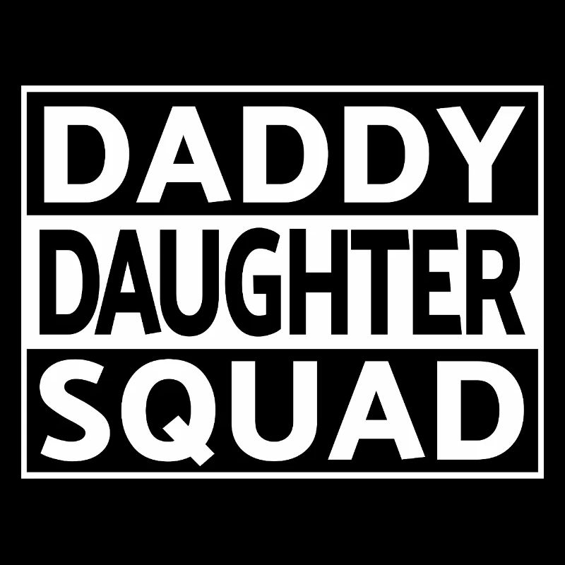 Daddy Daughter Squad Matching Vater Tochter