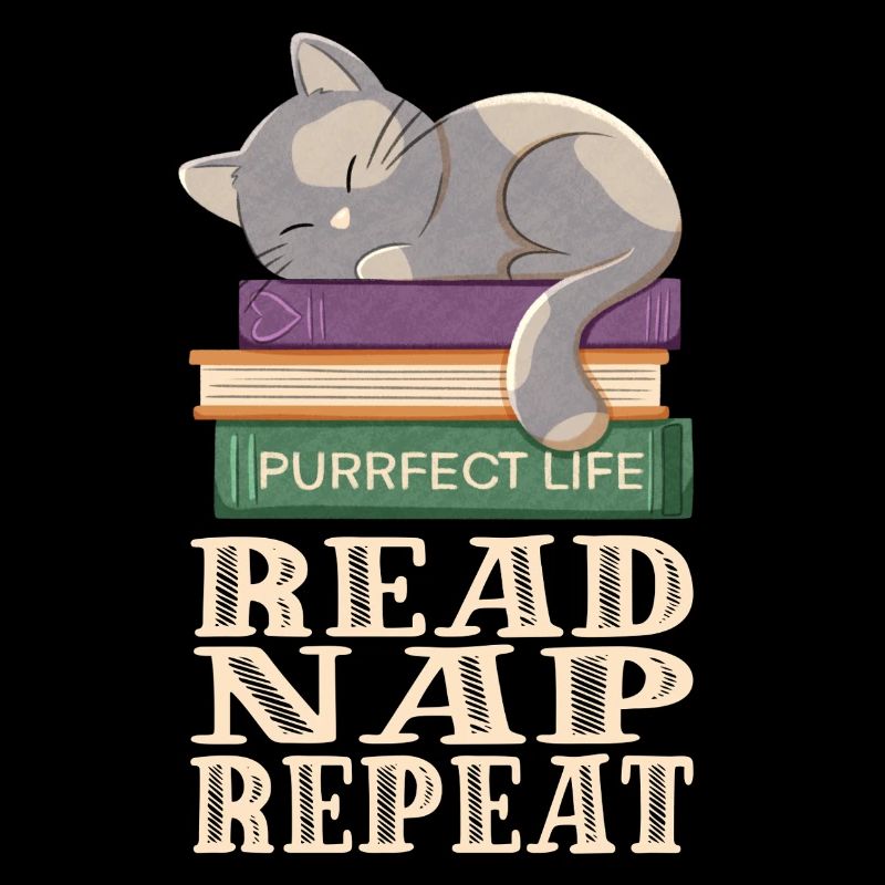 Reading, sleeping, repeating and cats