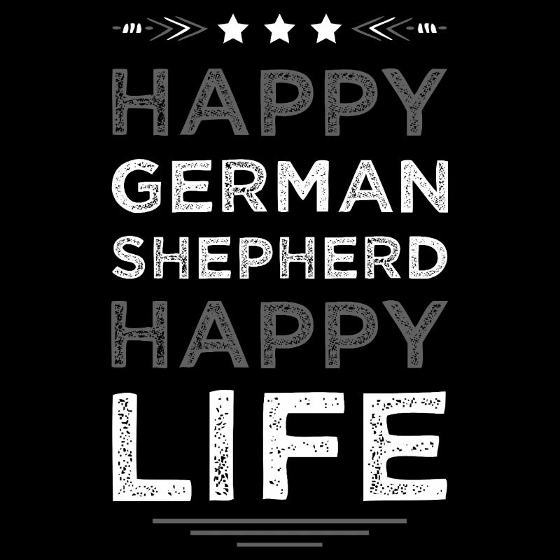 Happy German Shepherd Lifestyle