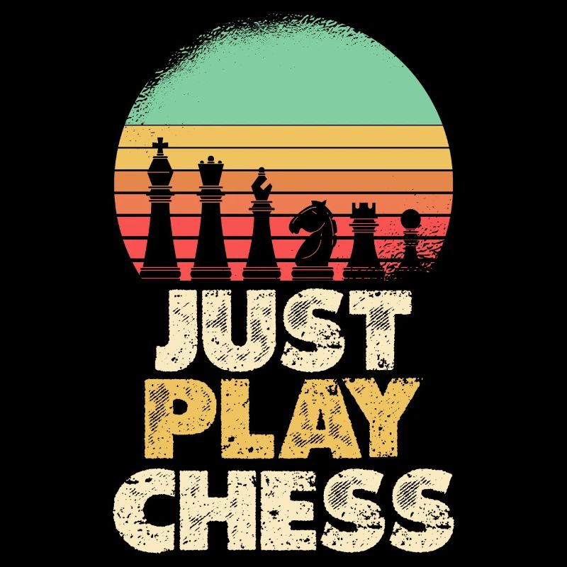 Jouez simplement aux échecs Retro Sunset