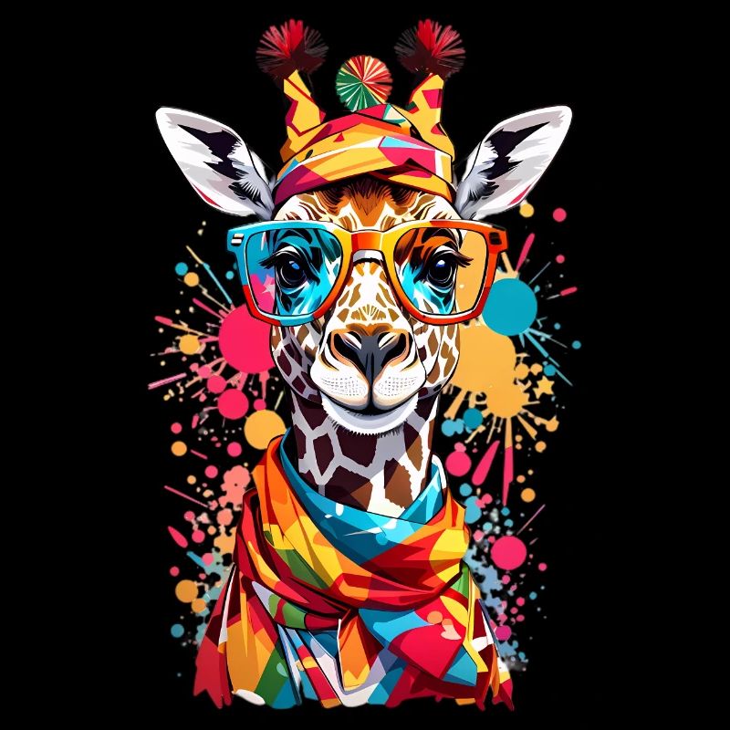 Cool giraffe