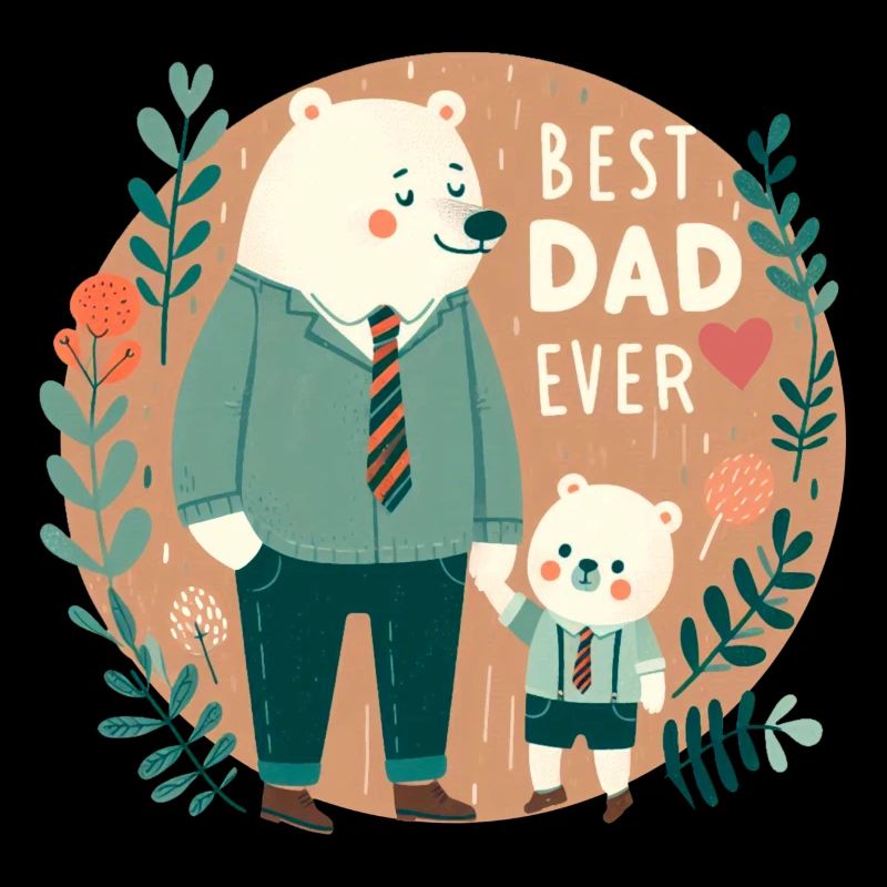 Best Dad Ever. Father's Day