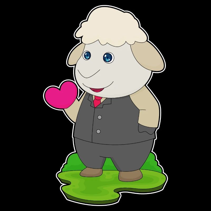 Sheep Groom Suit Wedding