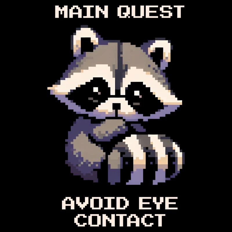 Main Quest: Avoid Eye Contact | Introversion