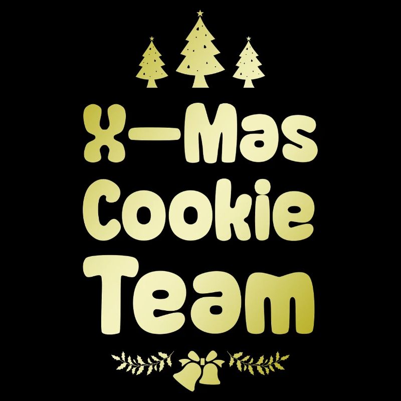 Weihnachts Kekse Backen Team Xmas