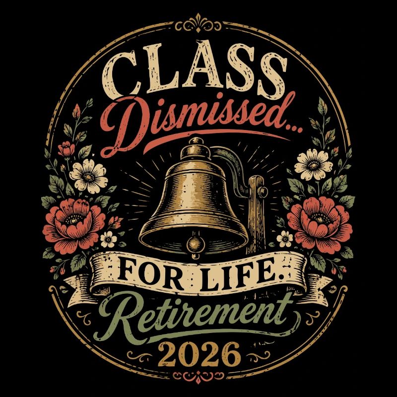 Retraite Professeur 2026 - Class Dismissed For Lif
