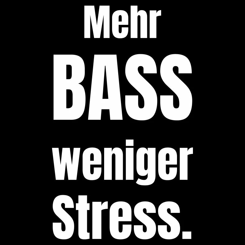 Plus de basses, moins de stress.