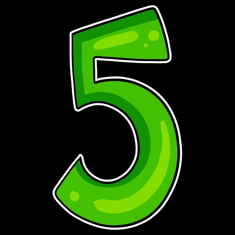Numéro 5 Numéro Vert