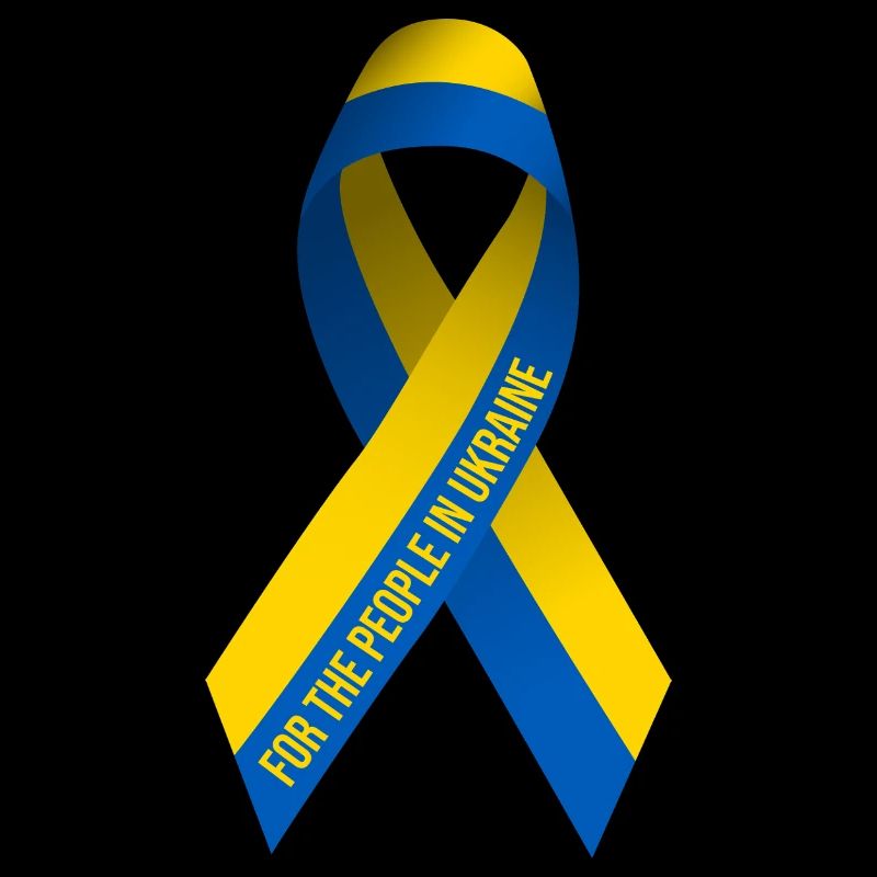 Signe de paix pour le peuple ukrainien