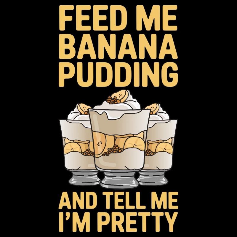 Bananenpudding Bananen Pudding Geschenk