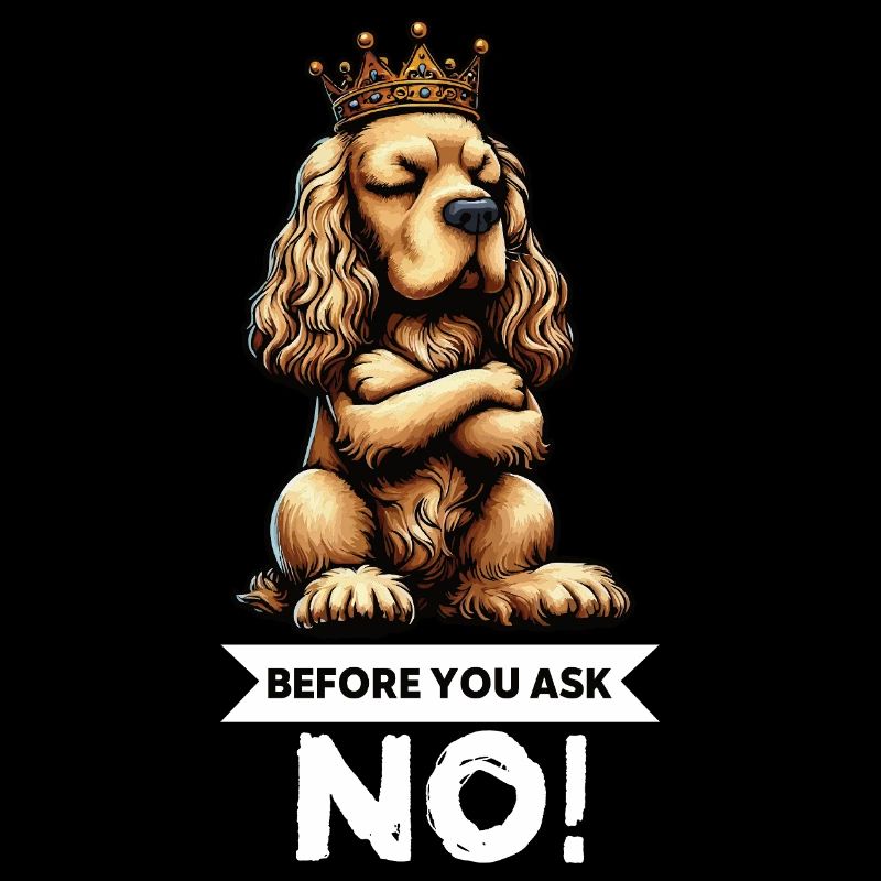Before You Ask Cocker Spaniel Cockerhund
