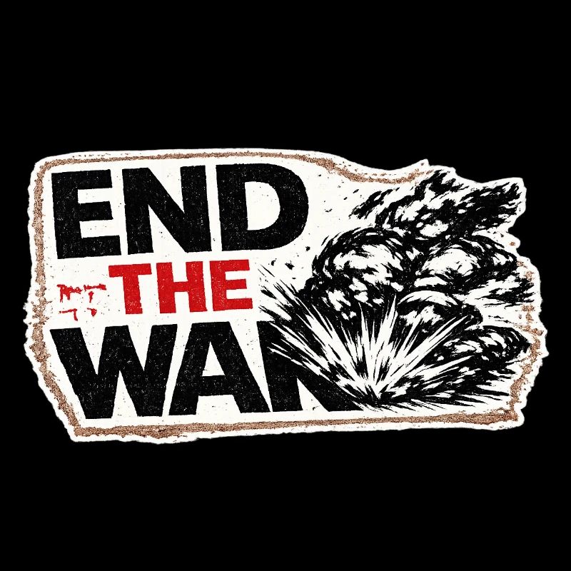 War No More – Sticker Peace & Humanity 