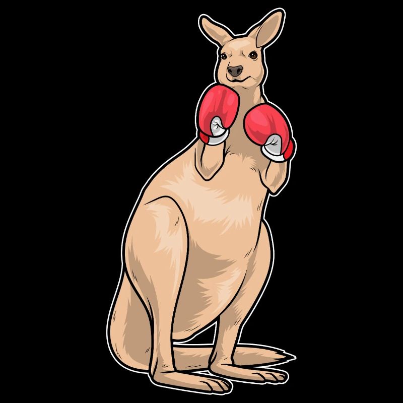 Känguru Boxer Boxhandschuhe Boxen