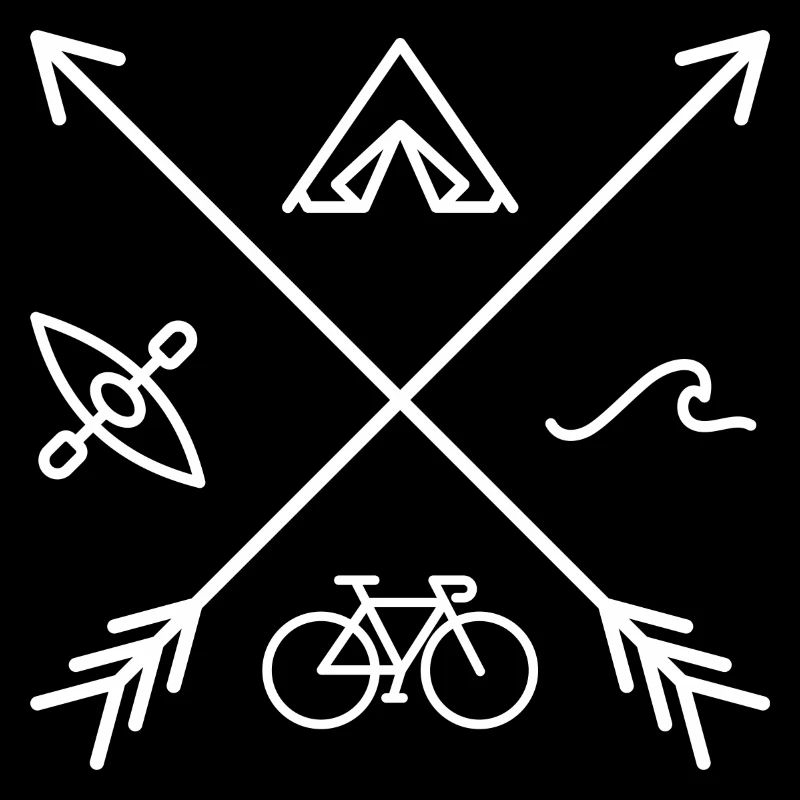 Minimalist Nature Adventure Emblem