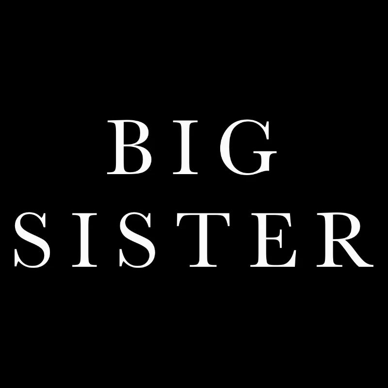 Big Sister Große Schwester weiß