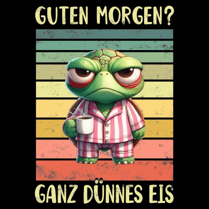 Schildkröte Morgenmuffel