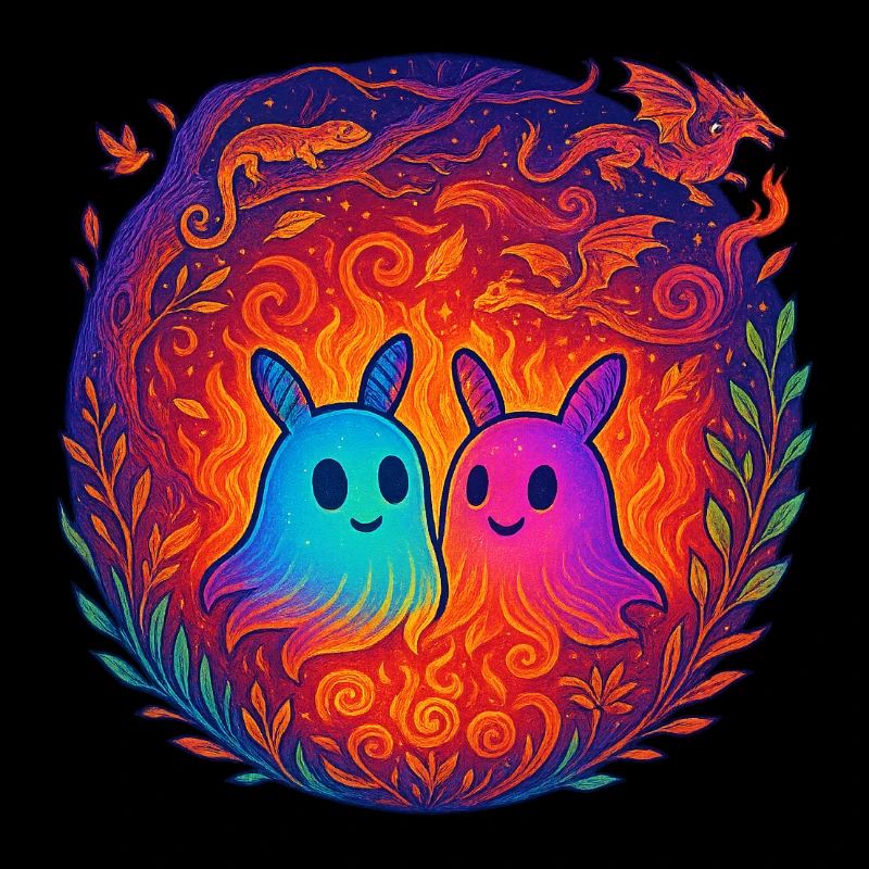 Neon Monster in Love