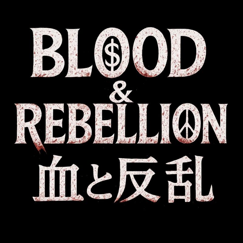 Glyphen 'Blut' und 'Rebellion'