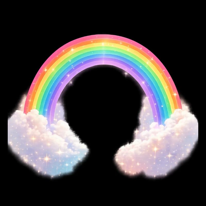 Regenbogenwolkenzauber