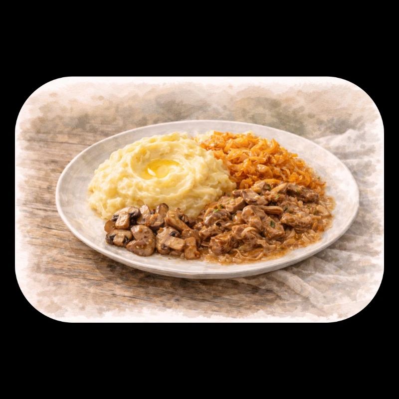 Hearty plate idyll