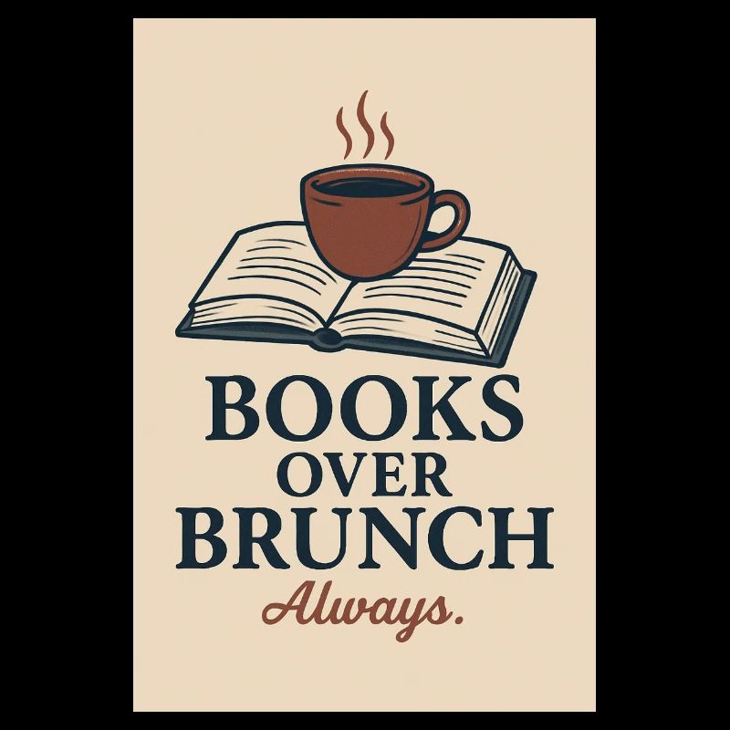 Kaffee und Bücher Motiv