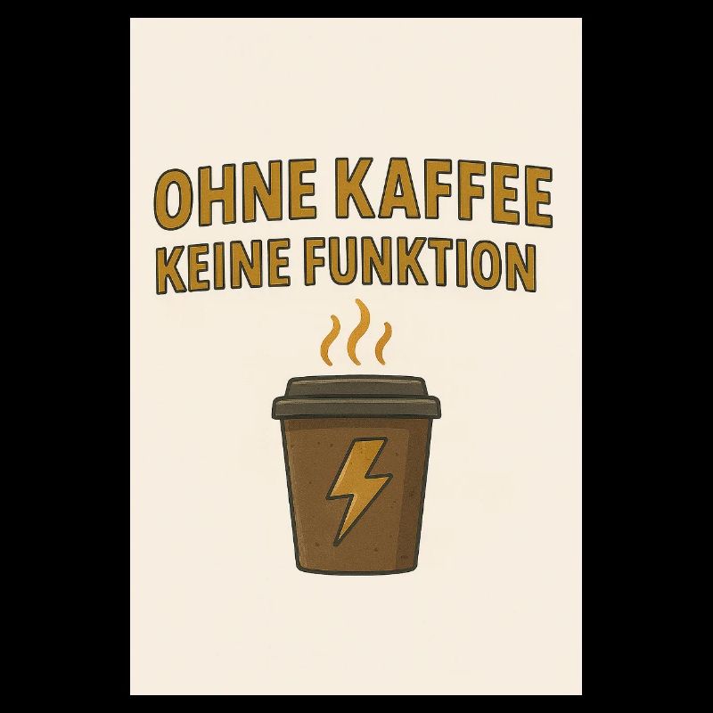 Kaffeekultur Humor Design