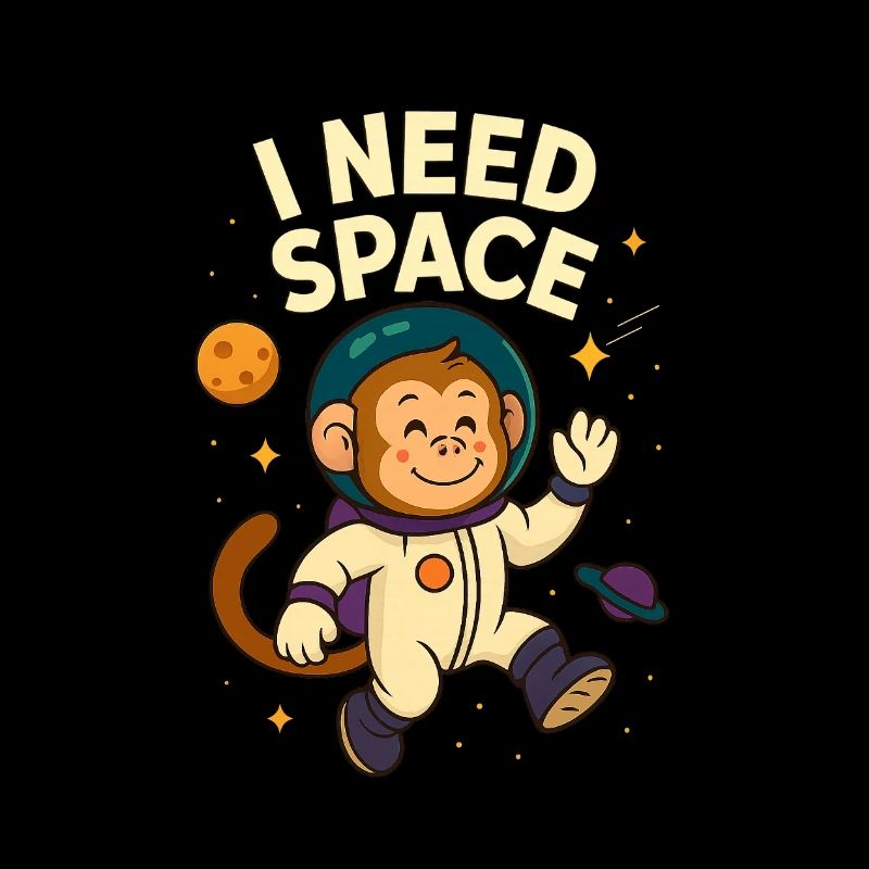 Monkey Astronaut : Espace et Fantaisie