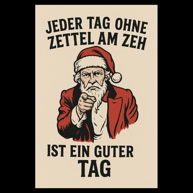 Jeder Tag Ohne Zettel Am Zeh