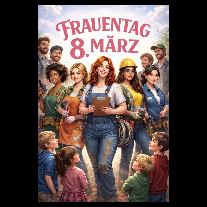 Frauentag 8. März – Arbeitsweltvielfalt
