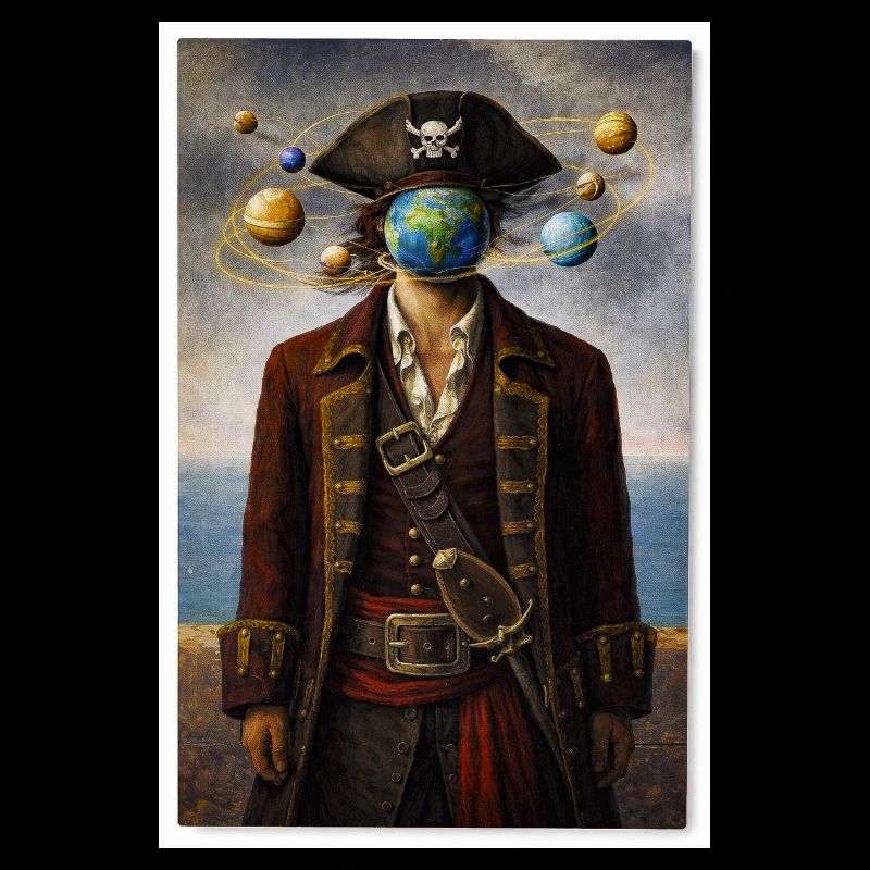 Portrait du pirate cosmique