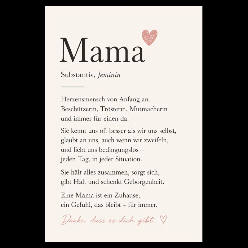 Danke Mama