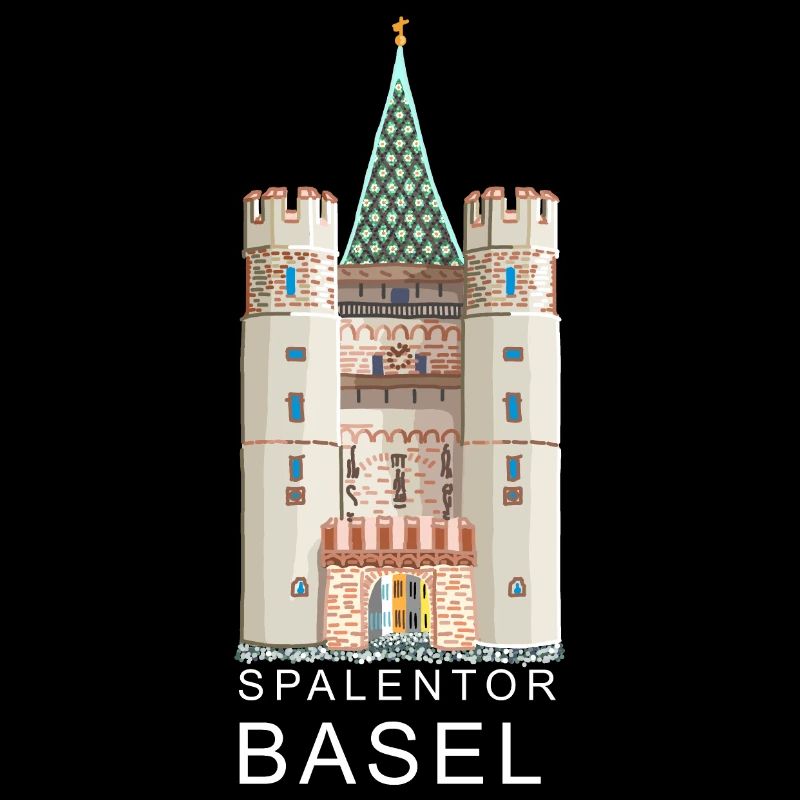 Basel, Spalentor, Switzerland