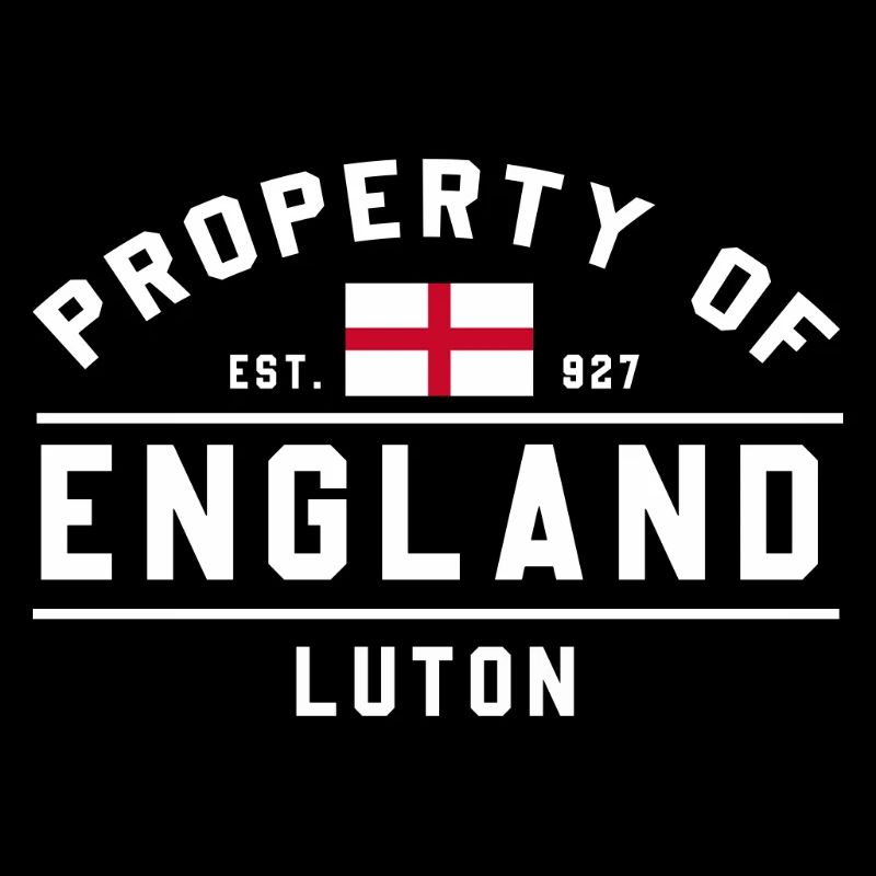 Emblème de Luton sur le thème de l’Angleterre
