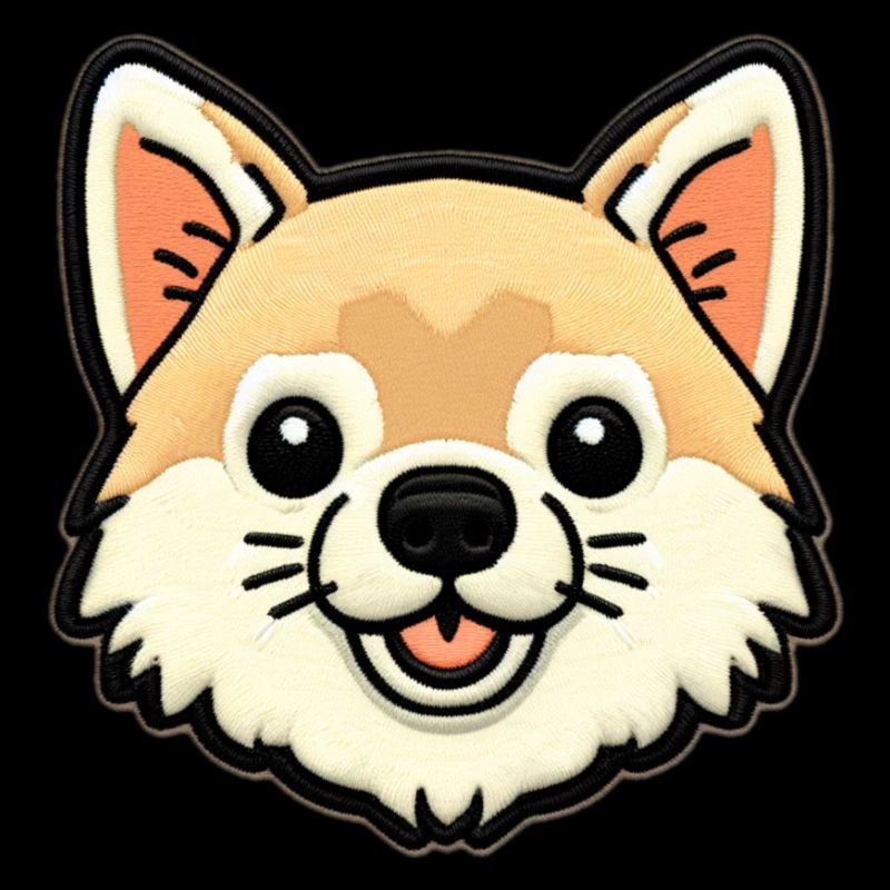 Kuscheliger Corgi Patch