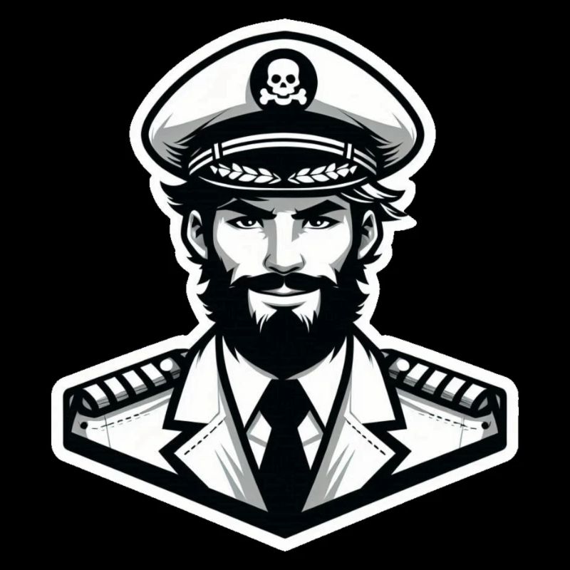 Captain Sticker