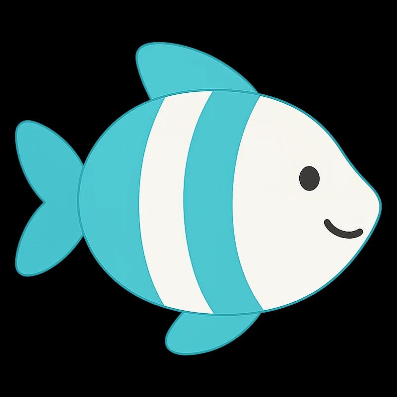Poisson rayé