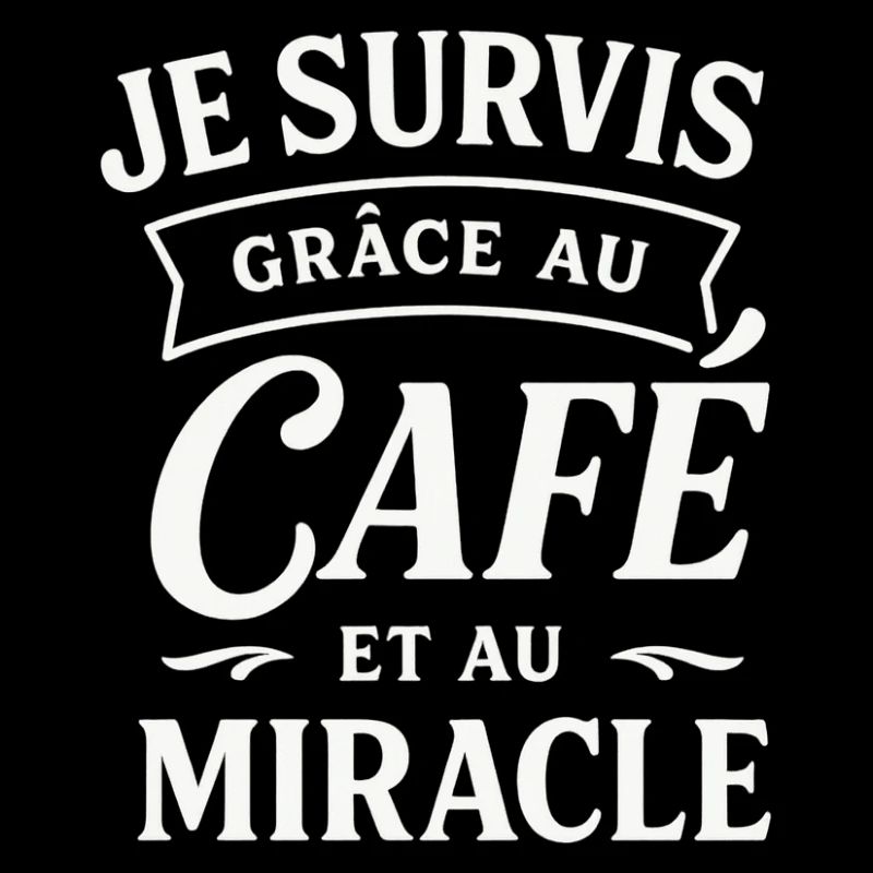 Survie grâce au café et miracle