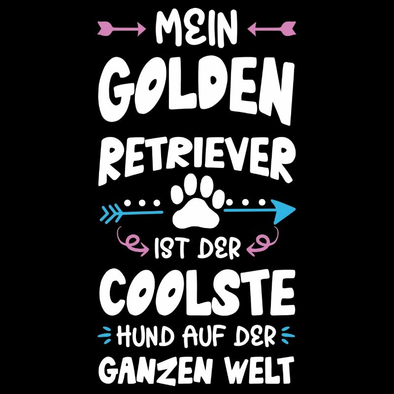 golden retriever hund spruch