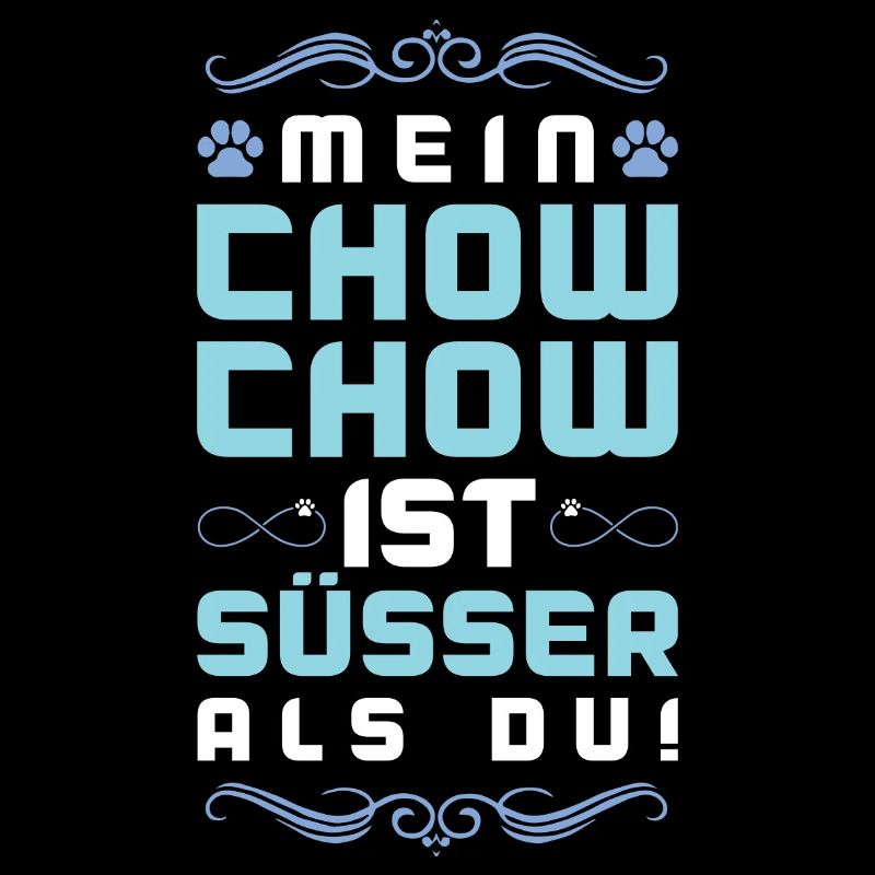 chow chow hund spruch